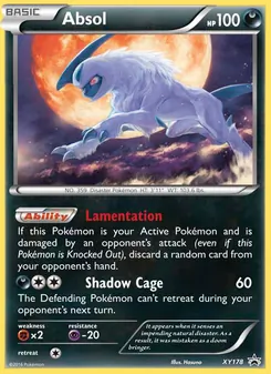 Absol — XY Black Star Promos