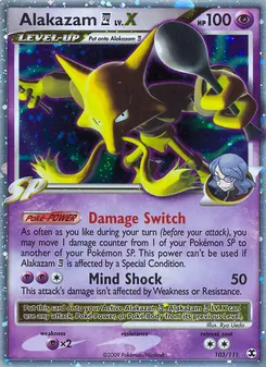 Alakazam E4 LV.X — Rising Rivals