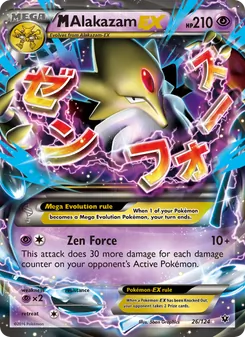 M Alakazam EX — Fates Collide