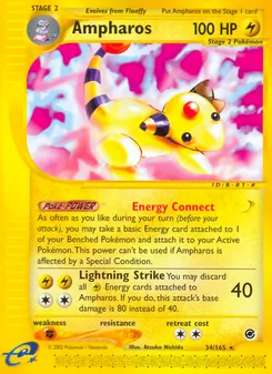 Ampharos — Expedition Base Set