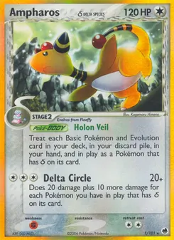 Ampharos δ — Dragon Frontiers