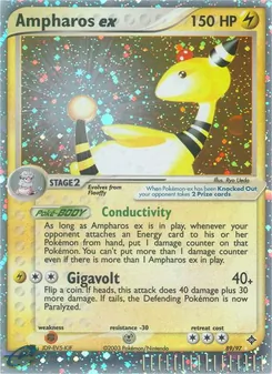 Ampharos ex — Dragon