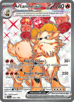 Arcanine ex — Scarlet & Violet