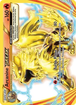 Arcanine BREAK — XY Black Star Promos
