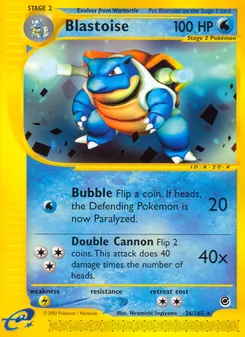 Blastoise — Expedition Base Set