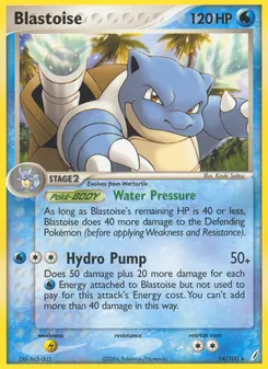 Blastoise — Crystal Guardians