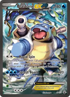 Blastoise EX — XY Black Star Promos