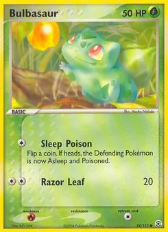 Bulbasaur — FireRed & LeafGreen
