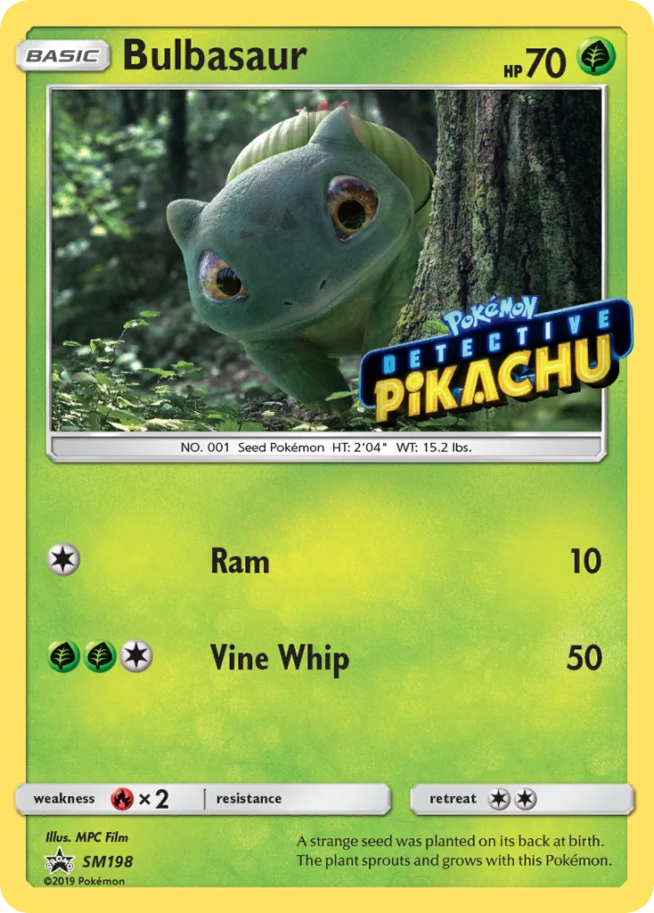 Bulbasaur — SM Black Star Promos