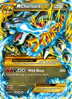 M Charizard EX — Flashfire
