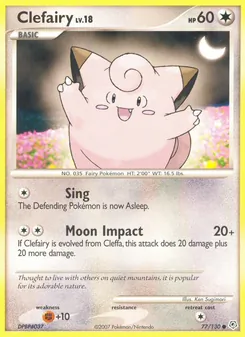 Clefairy — Diamond & Pearl