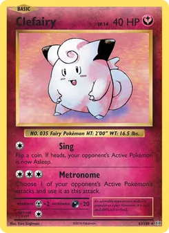 Clefairy — Evolutions