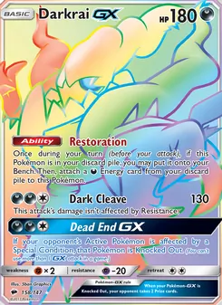 Darkrai GX — Burning Shadows