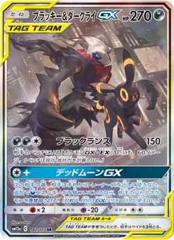 ブラッキー&ダークライGX