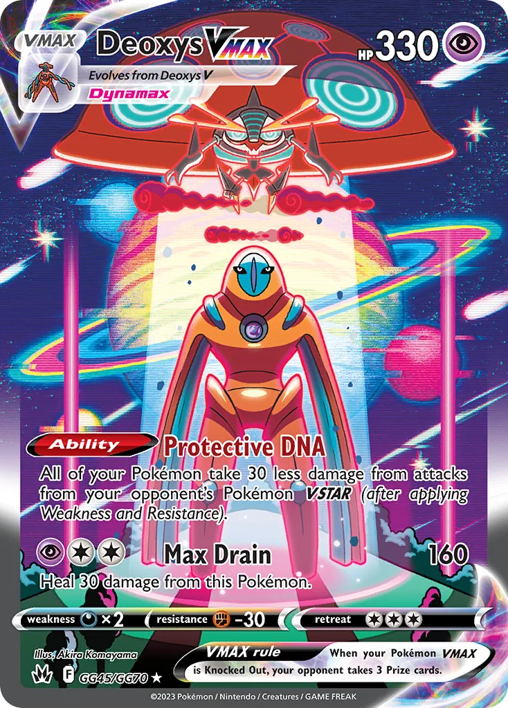 Deoxys VMAX — Crown Zenith Galarian Gallery