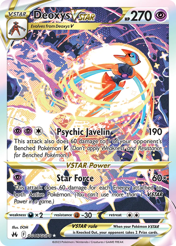 Deoxys VSTAR — Crown Zenith Galarian Gallery