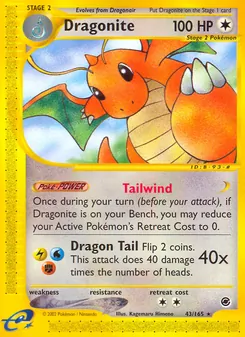 Dragonite — Expedition Base Set