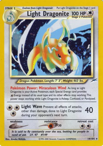 Light Dragonite — Neo Destiny
