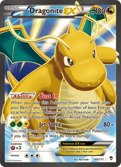 Dragonite EX — Furious Fists