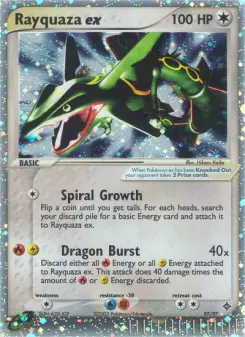 Rayquaza ex — Dragon