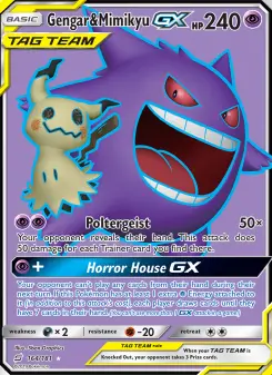 Gengar & Mimikyu GX — Team Up