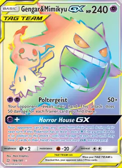 Gengar & Mimikyu GX — Team Up