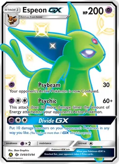 Espeon-GX — Hidden Fates Shiny Vault