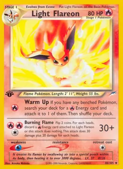 Light Flareon — Neo Destiny