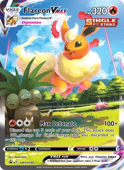 Flareon VMAX — SWSH Black Star Promos