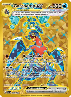 Garchomp ex — Paradox Rift