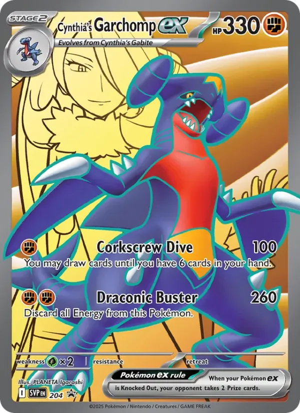 Cynthia's Garchomp ex