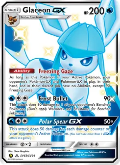 Glaceon-GX — Hidden Fates Shiny Vault