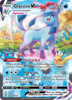 Glaceon VMAX — Evolving Skies