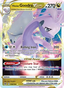 Hisuian Goodra VSTAR — Lost Origin