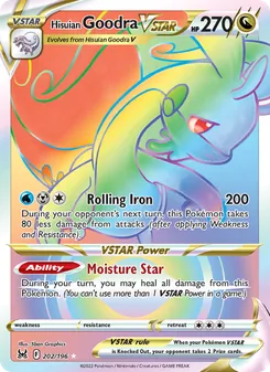 Hisuian Goodra VSTAR — Lost Origin