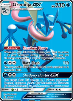 Greninja GX — Forbidden Light