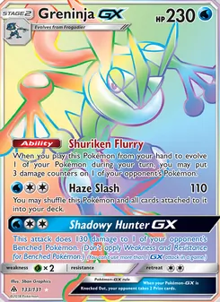Greninja GX — Forbidden Light