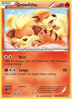 Growlithe — Legendary Treasures