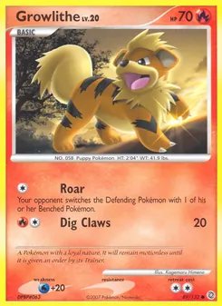 Growlithe — Secret Wonders