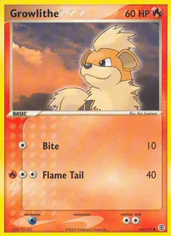 Growlithe — FireRed & LeafGreen