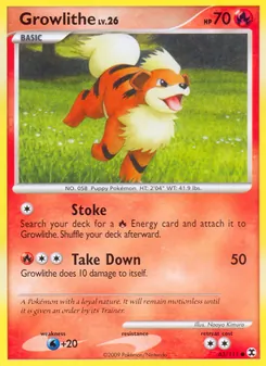 Growlithe — Rising Rivals