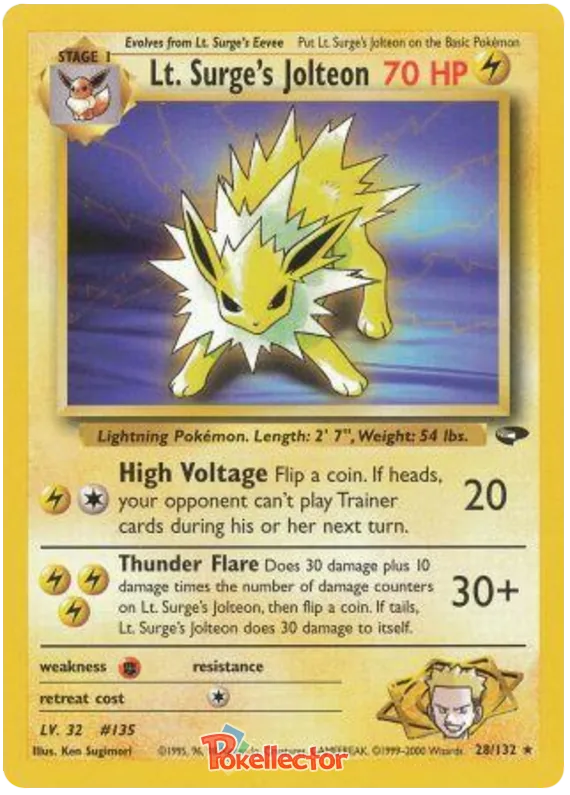 Lt. Surge's Jolteon