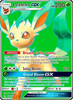 Leafeon GX — Ultra Prism