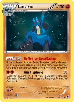 Lucario — Legendary Treasures