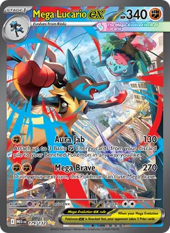 Mega Lucario ex — Mega Evolution