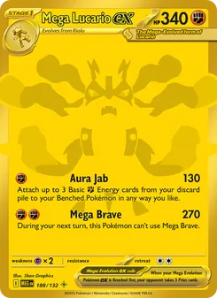 Mega Lucario ex — Mega Evolution