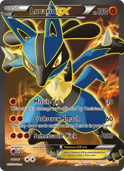 Lucario EX — Furious Fists
