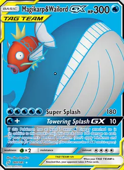 Magikarp & Wailord GX — Team Up