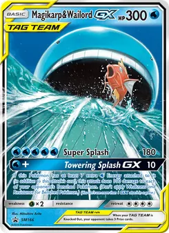 Magikarp & Wailord GX — SM Black Star Promos