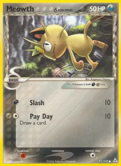 Meowth δ — Holon Phantoms